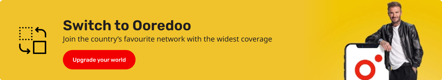 Swirch to Ooredoo