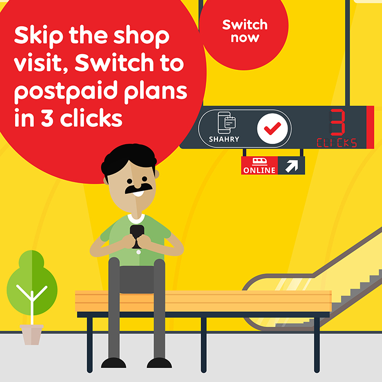 Switch to postpaid plan offer with Ooredoo