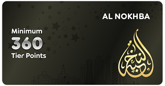 Al Nokhba tier card by Ooredoo