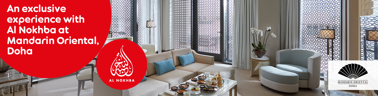 Stay at Mandarin Oriental with Ooredoo Al Nokhba