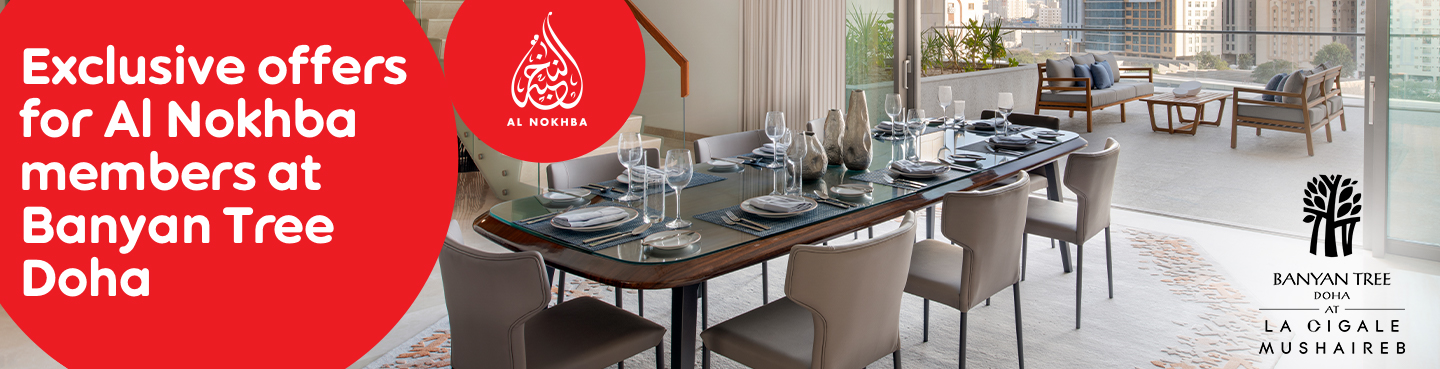 Get Exclusive promotions at Banyan Tree Doha at La Cigale Mushaireb with Ooredoo Al Nokhba