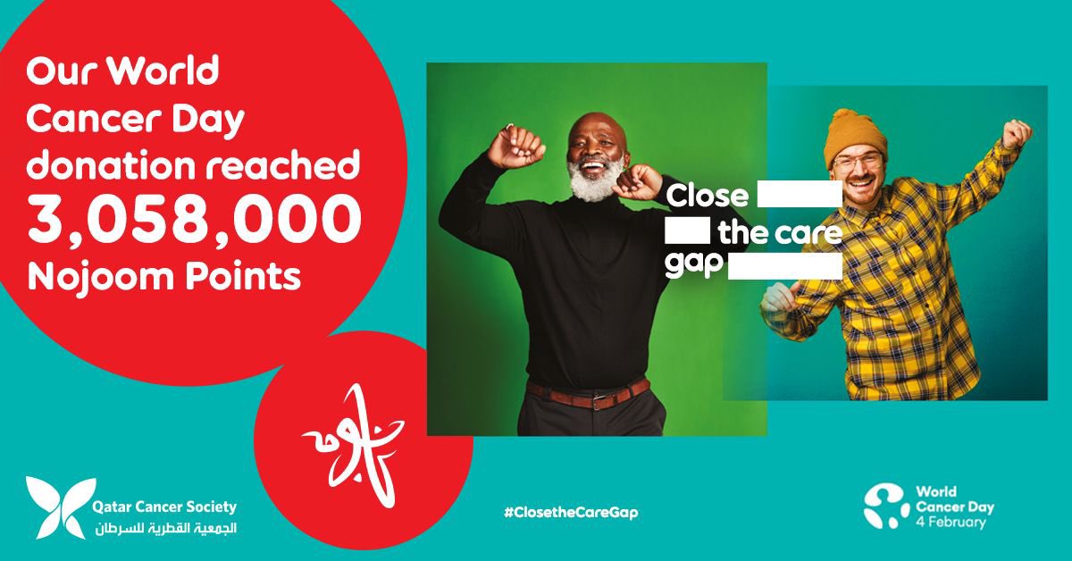 Ooredoo Boosts Qatari Cancer Charity With Phenomenal Donation of Nojoom Points Ooredoo Qatar