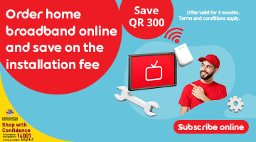 Home broadband promotion with Ooredoo ONE