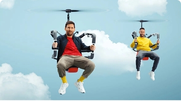 Live life and stay covered with Ooredoo promoted by Messi and Neymar 