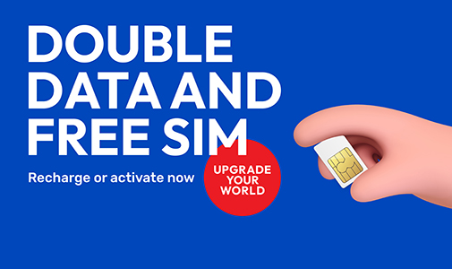 Buy Hala SIM online and get Double Data with Ooredoo Prepaid Plans