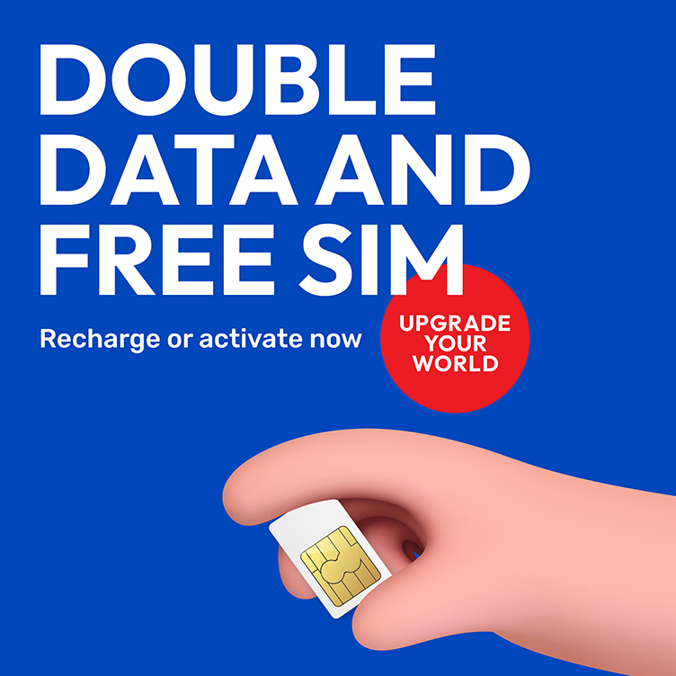 Buy Hala SIM online and get Double Data with Ooredoo Prepaid Plans