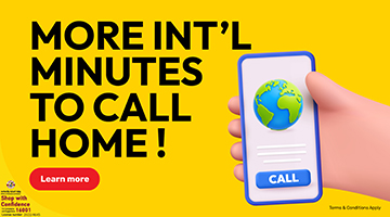 Much more international minutes to call home with Ooredoo Prepaid Plans