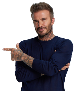 David Beckham and Ooredoo 