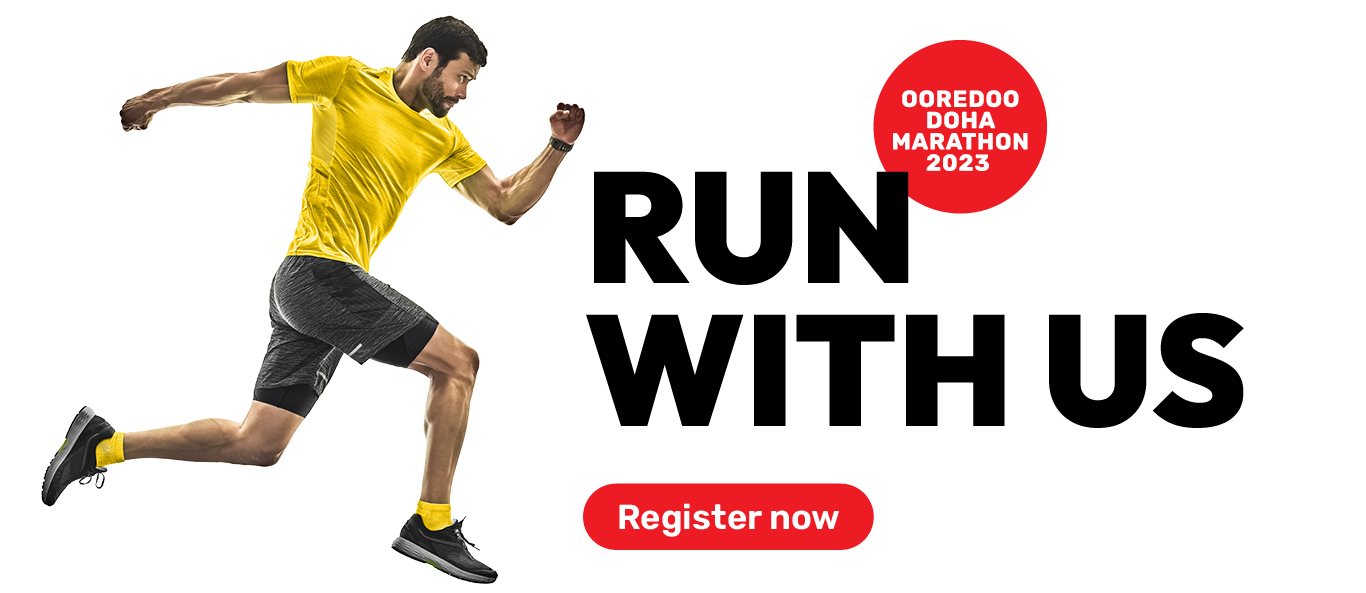 Get ready to run! Register now to Ooredoo Doha Marathon 2023