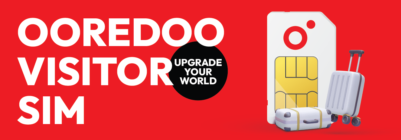 Ooredoo Visitor SIM from Ooredoo Prepaid Plans