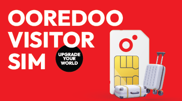 Ooredoo Visitor SIM from Ooredoo Prepaid Plans