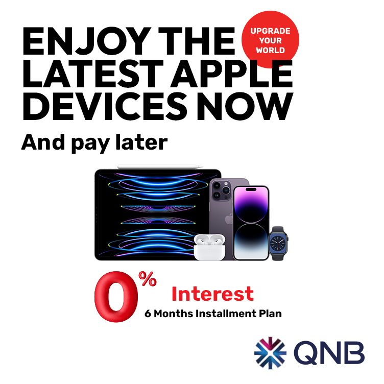 Enjoy the latest apple devices now and pay later with Ooredoo