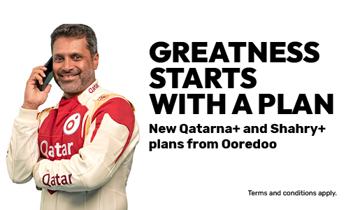 Greatness starts with a plan, new Qatarna+ and Shahry+ plans from Ooredoo Postpaid plans