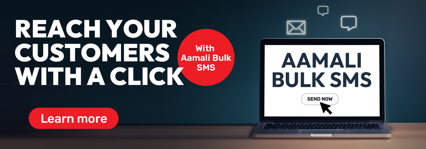 Reach your customers with a click with Aamali Bulk SMS from Ooredoo Business