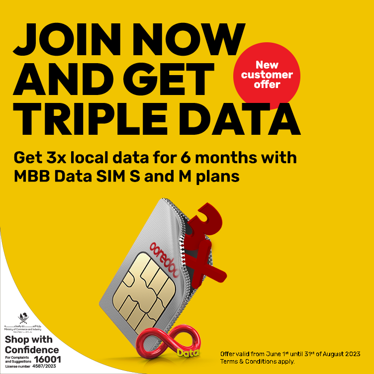 Triple local data for 6 months with MBB Data SIM