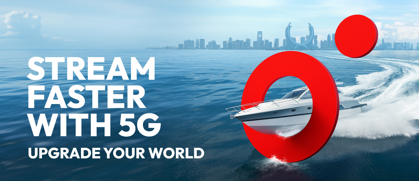 Stream faster with 5G from Ooredoo