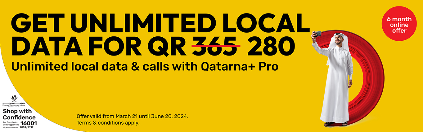 Get unlimited local data for QR 280