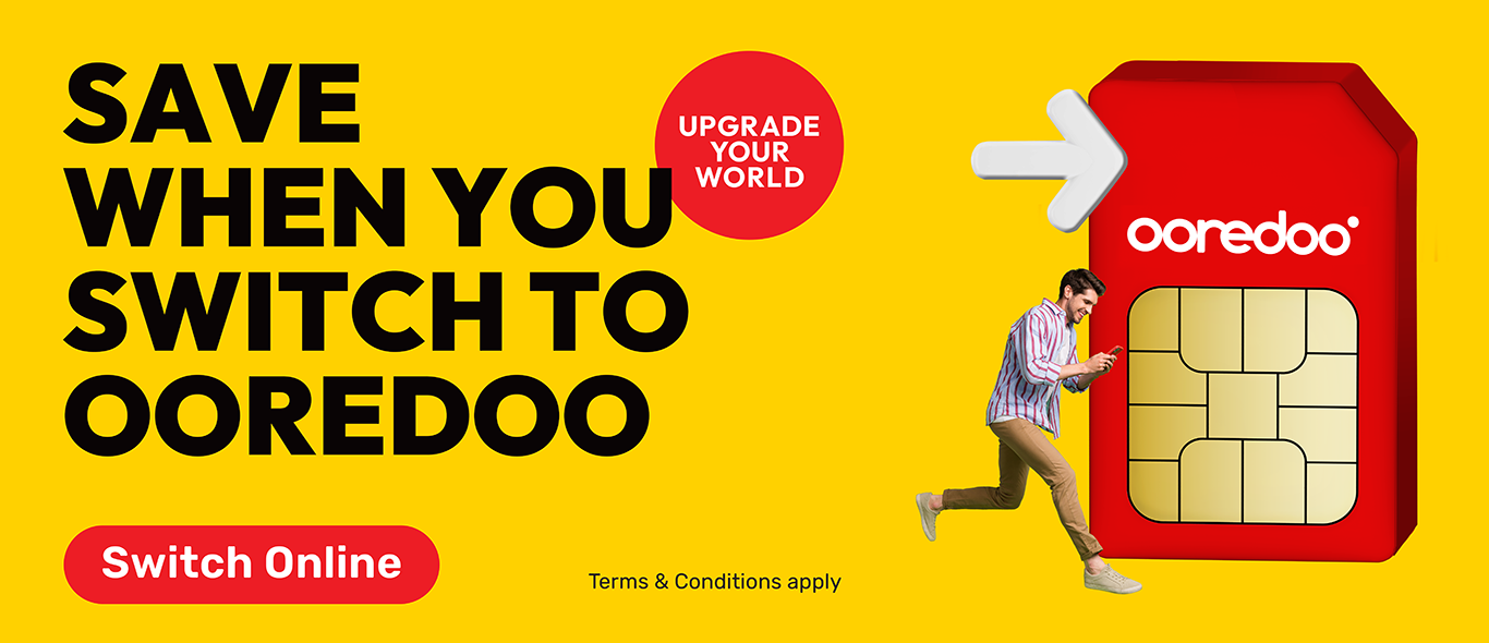 Save when you switch to Ooredoo