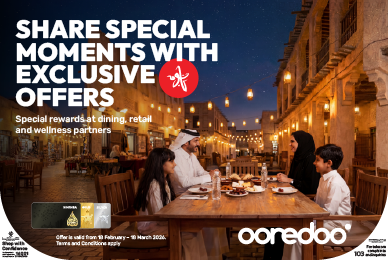 Unlock a total of QR 750,000 when you send with MoneyGram via Ooredoo Money from Ooredoo this Ramadan 2023